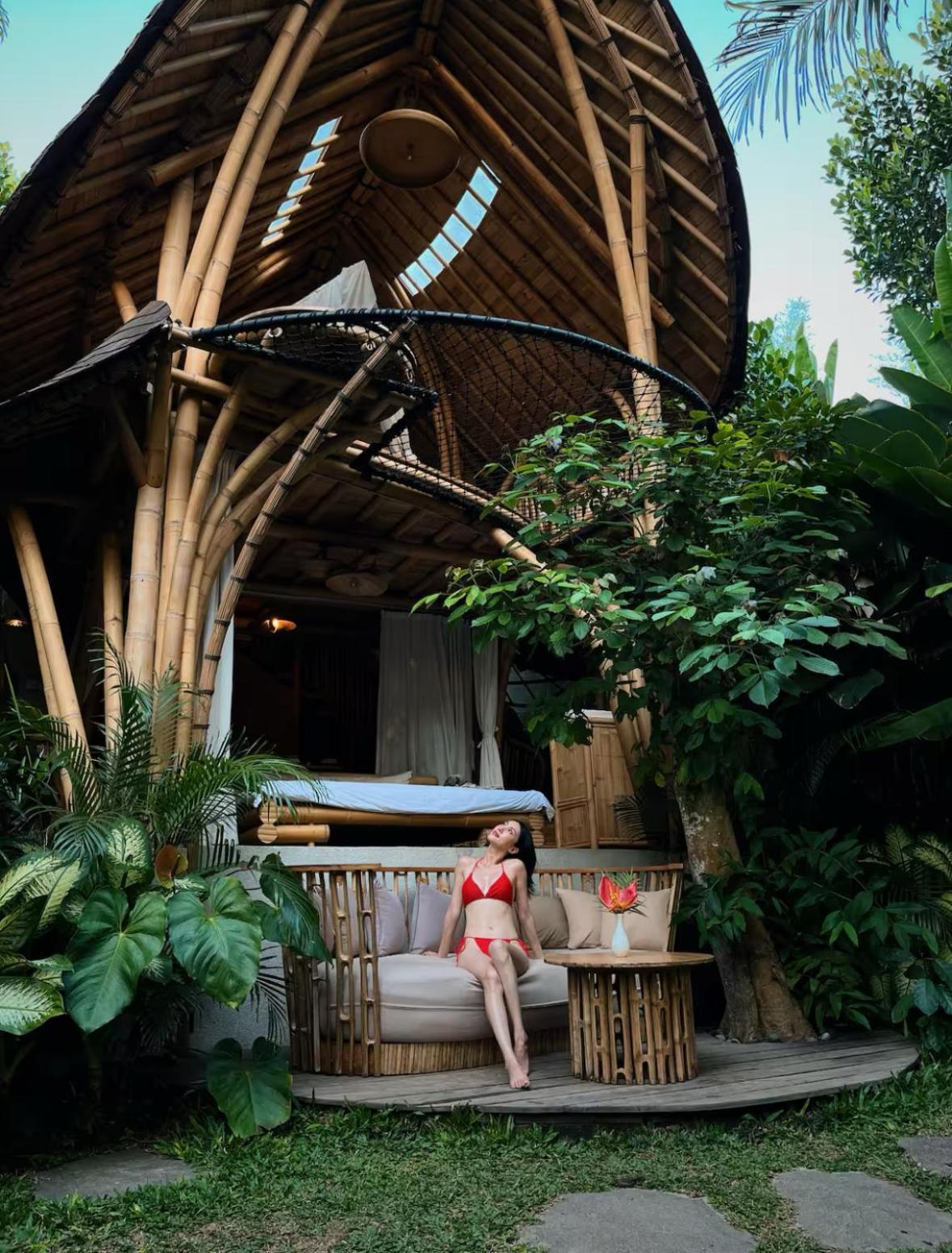 Wahem Eco Bamboo - Magical Bamboo House Ubud Baliヴィラ エクステリア 写真