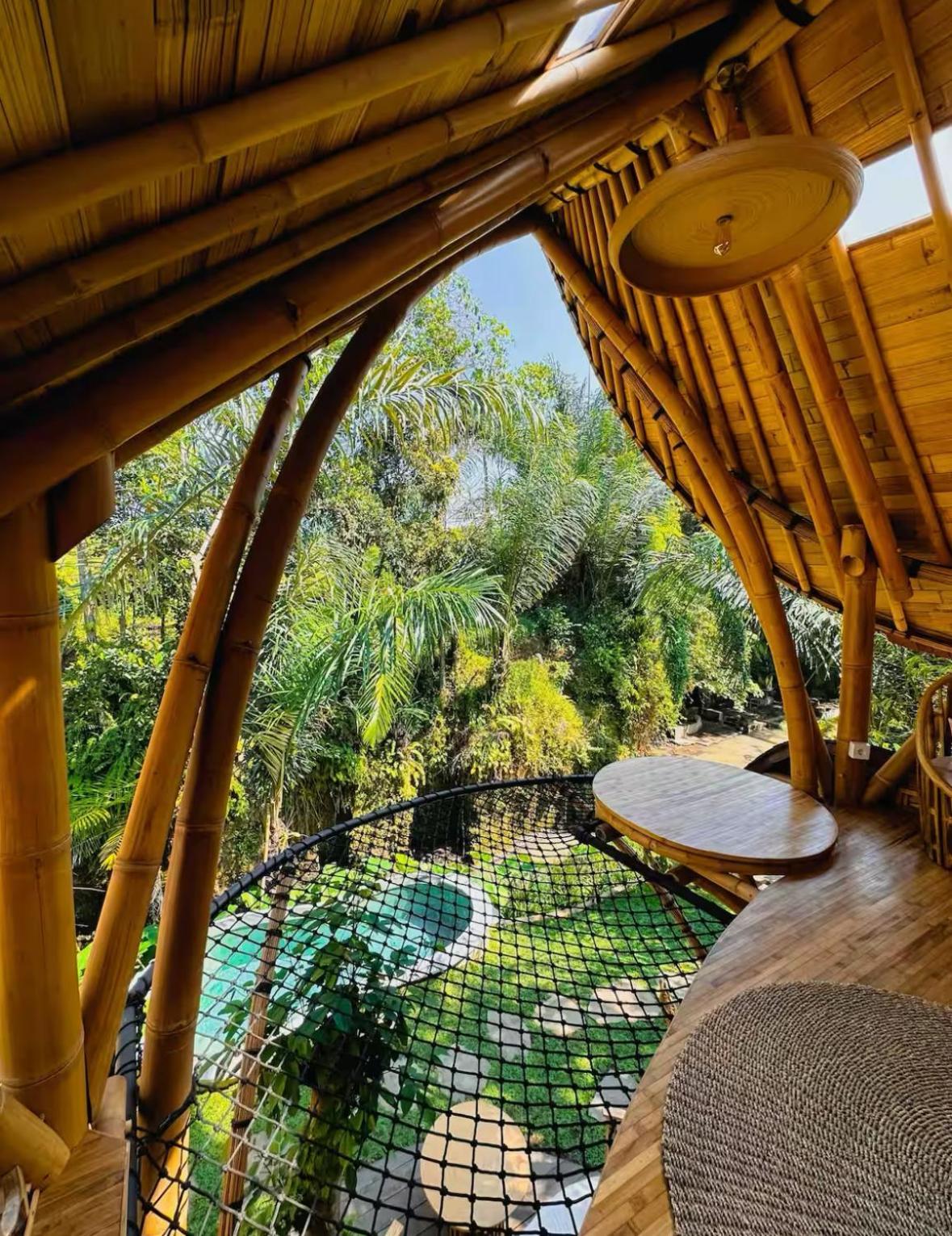 Wahem Eco Bamboo - Magical Bamboo House Ubud Baliヴィラ エクステリア 写真