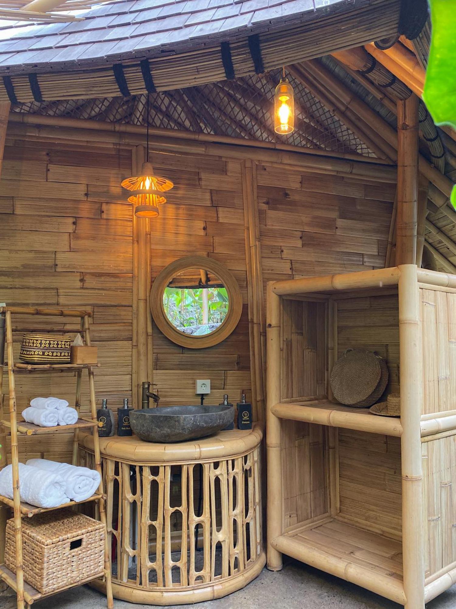 Wahem Eco Bamboo - Magical Bamboo House Ubud Baliヴィラ エクステリア 写真