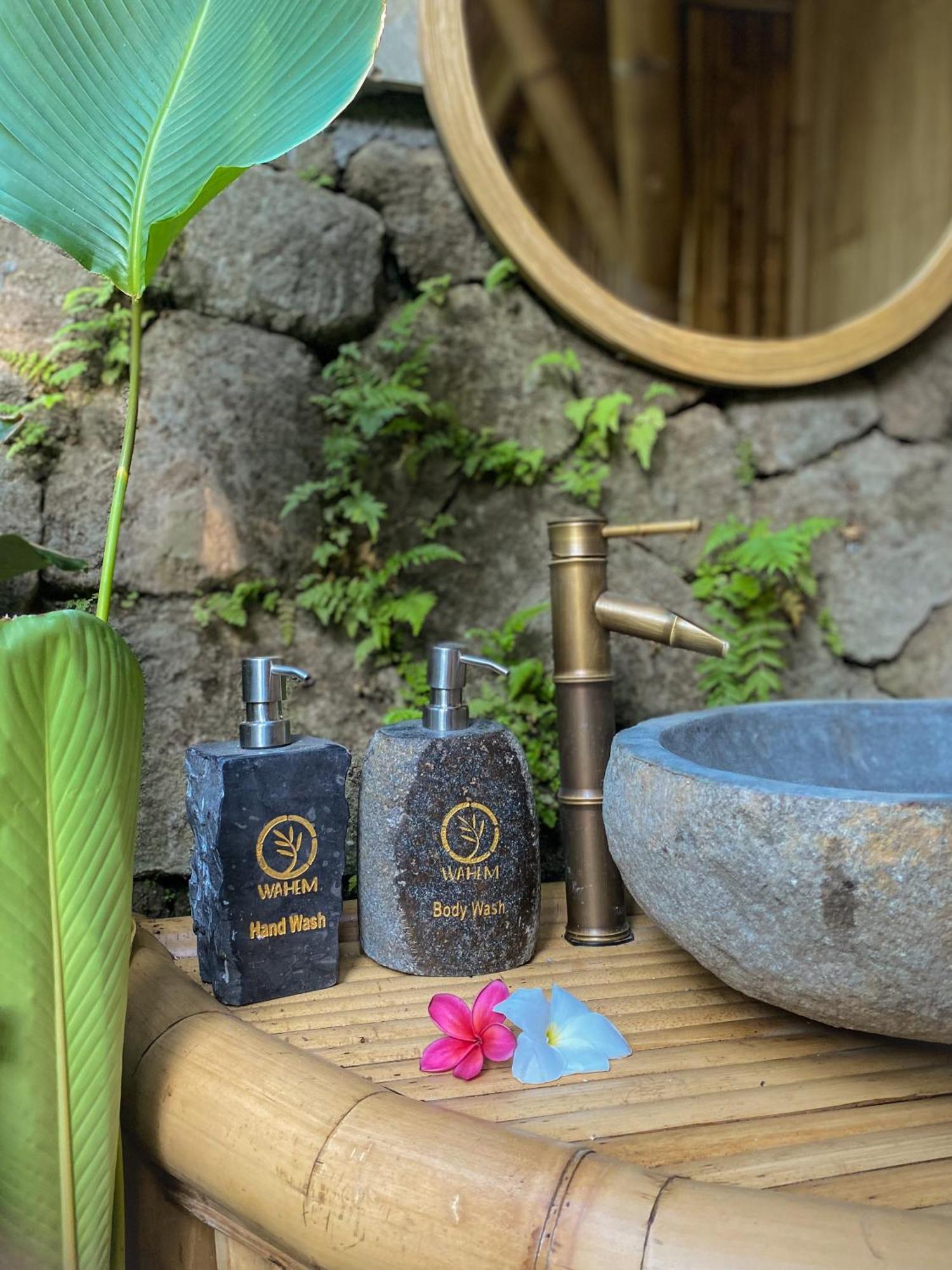 Wahem Eco Bamboo - Magical Bamboo House Ubud Baliヴィラ エクステリア 写真