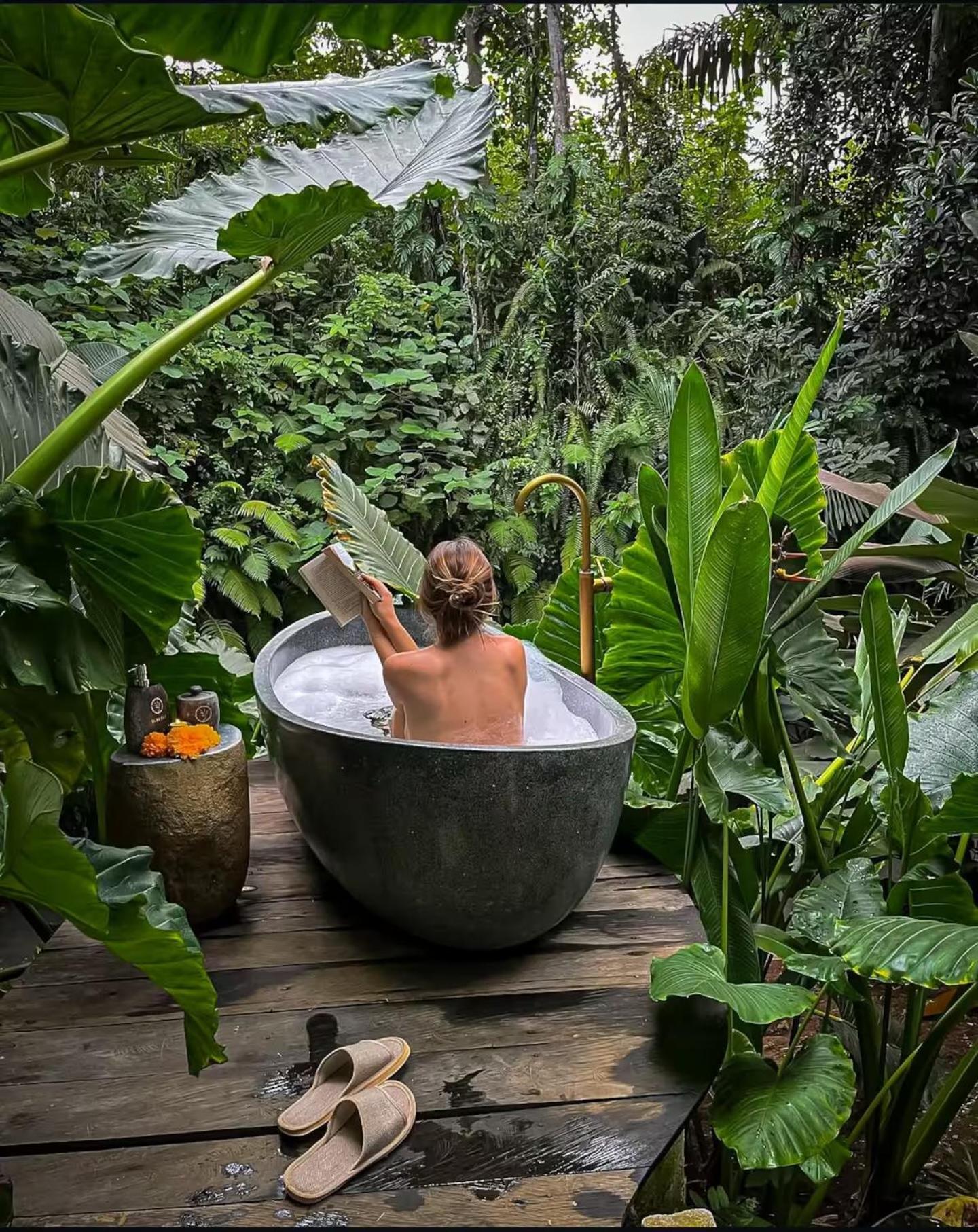 Wahem Eco Bamboo - Magical Bamboo House Ubud Baliヴィラ エクステリア 写真