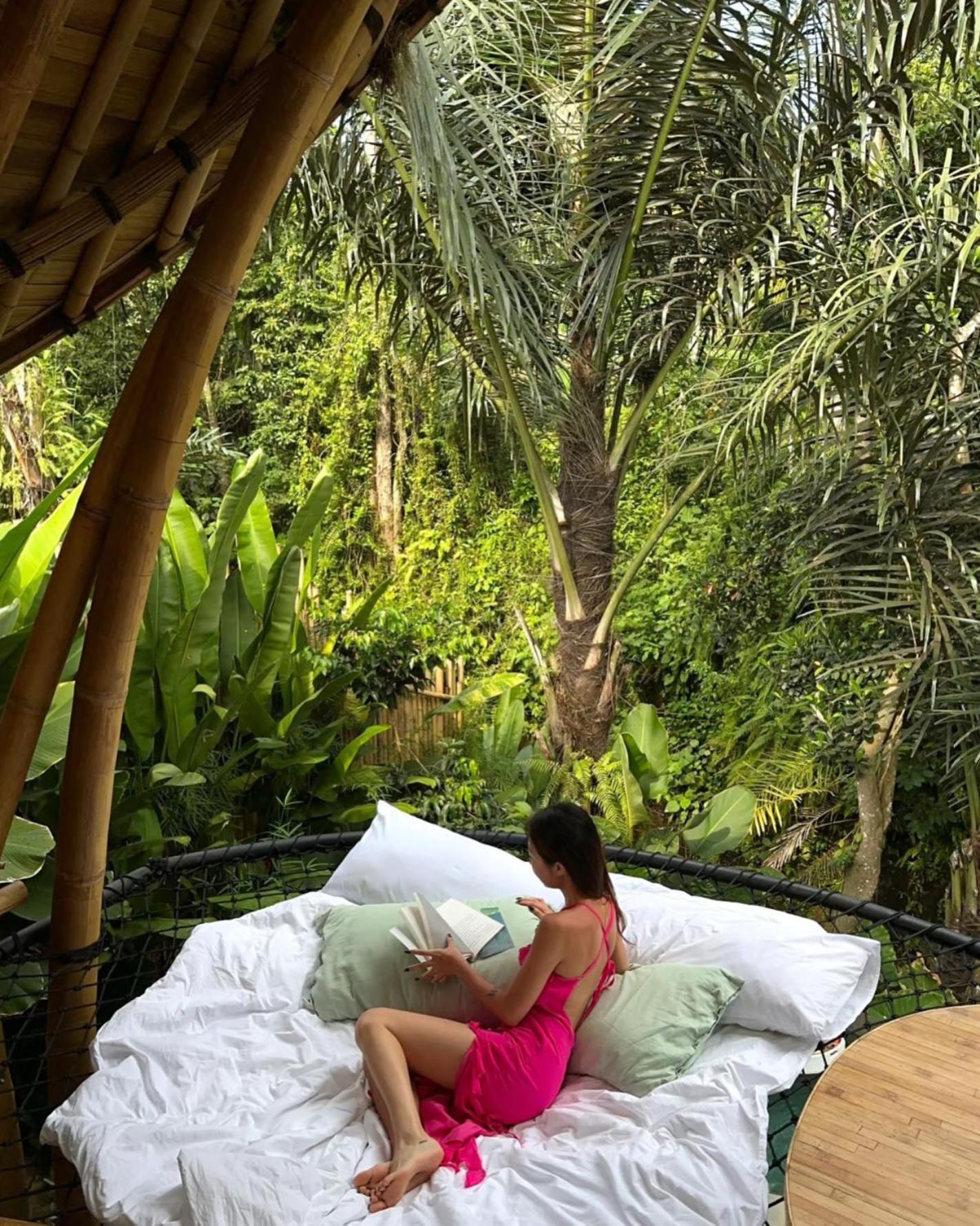 Wahem Eco Bamboo - Magical Bamboo House Ubud Baliヴィラ エクステリア 写真